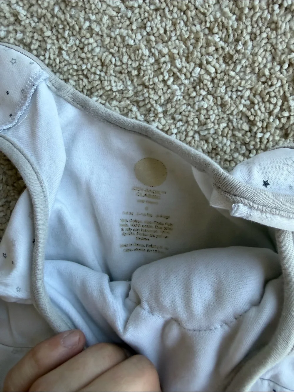 2-Pack nested bean sleep sacks